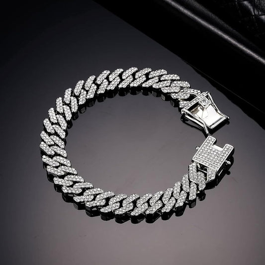 Luxury Iced Cuban Link Bracelet