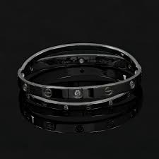 Cartier Love diamonds and gold bracelet