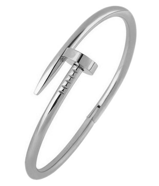 Men’s Stainless Steel Open Cuff Bracelet