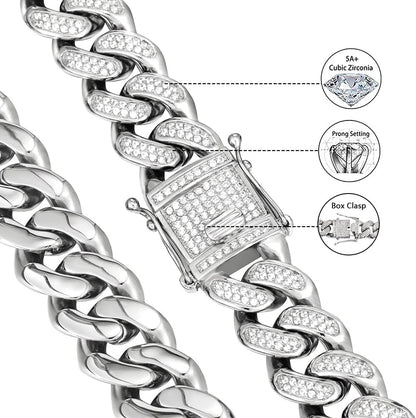 Luxury Iced Cuban Link Bracelet