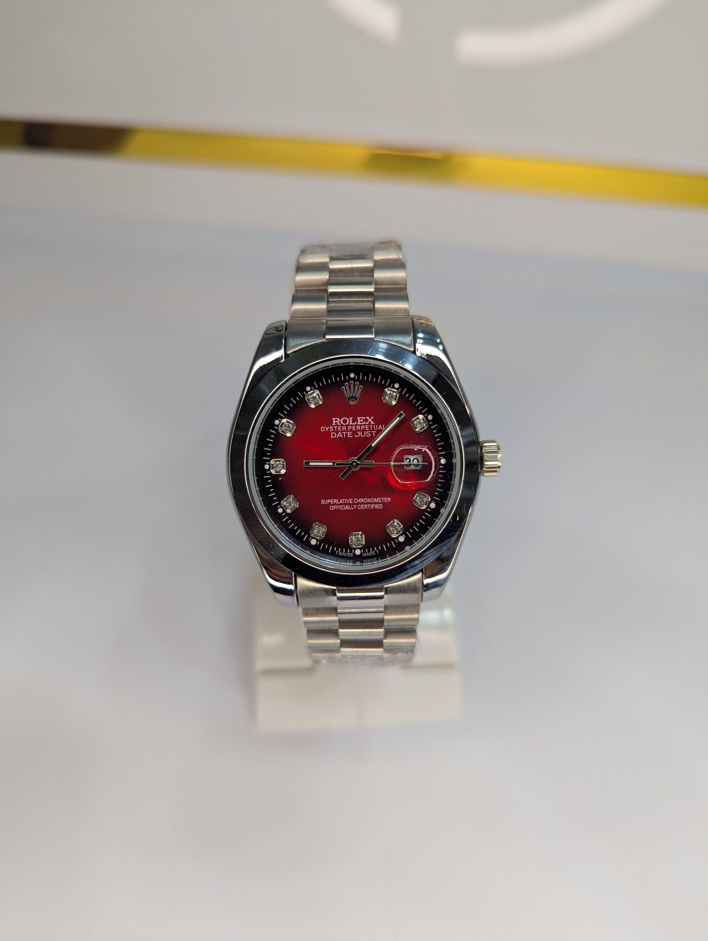 Rolex Datejust Automatic – Silver Dial with Diamond Markers