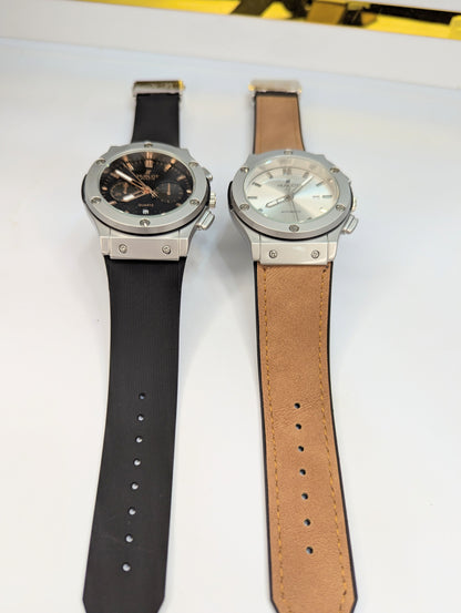✨ Hublot Dual Watch Deal – Automatic & Quartz Combo Set