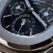 Patek Philippe Nautilus Black Perpetual Calendar